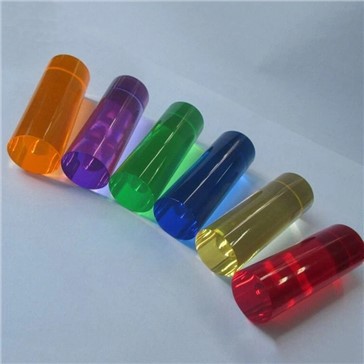 1 mm -300 mm premera po meri za rezanje iz trdne prozorne in barvne akrilne palice