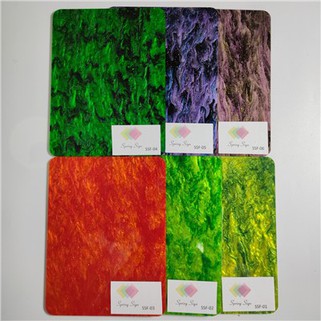 Starry Sky Series Akrilna marmorna plošča 4*8ft