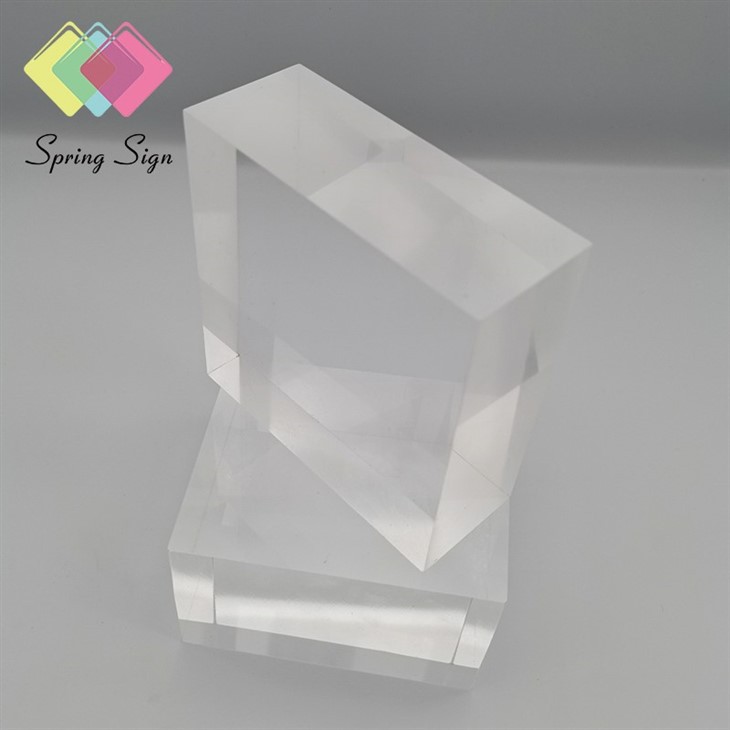 Clear Acrylic Display Block